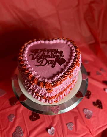 Heart shape cake