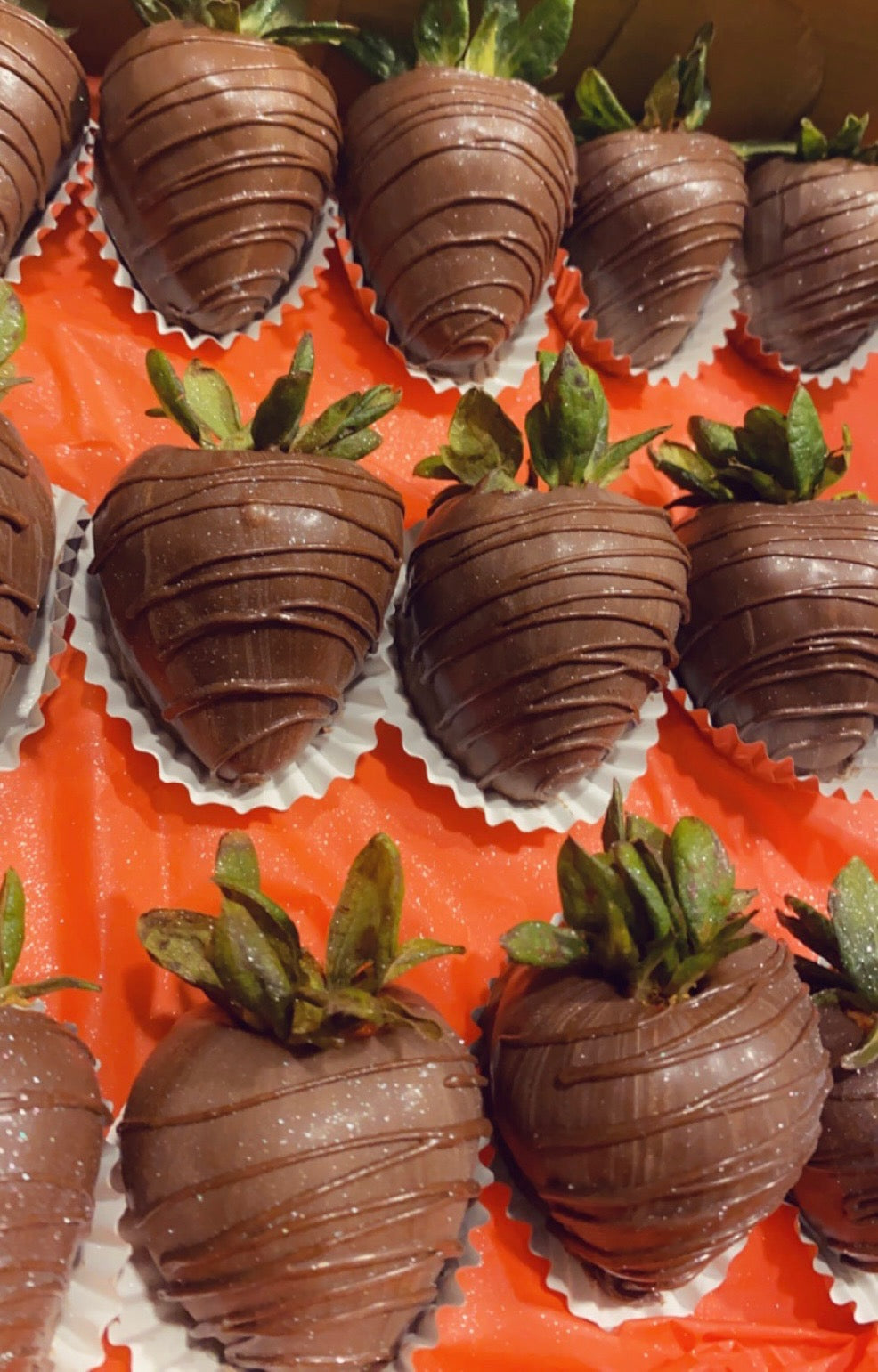 chocolate covered strawberries